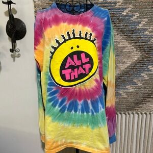 Nickelodeon Colorful Tie-Dye Shirt
